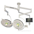 hospital two satellite operating led lamps full led 500/500 surgical lights 120000 lux surgery lighting medical